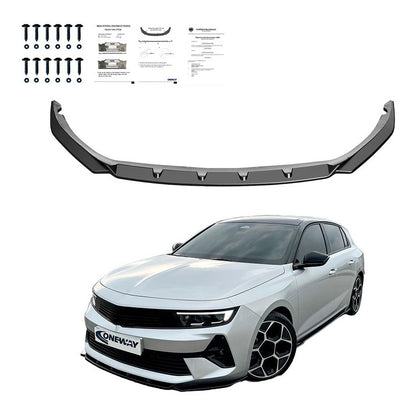 Oneway Frontspoiler passend für Opel Astra L HB/ST 2021- - Schwarz glänzend