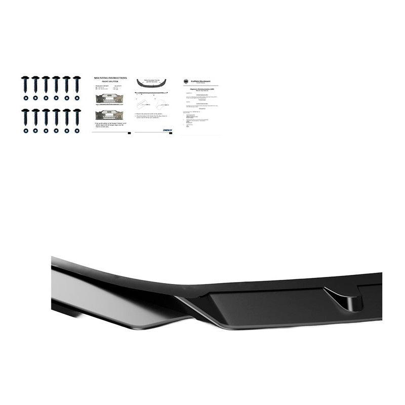 Oneway Frontspoiler passend für Opel Astra L HB/ST 2021- - Schwarz glänzend