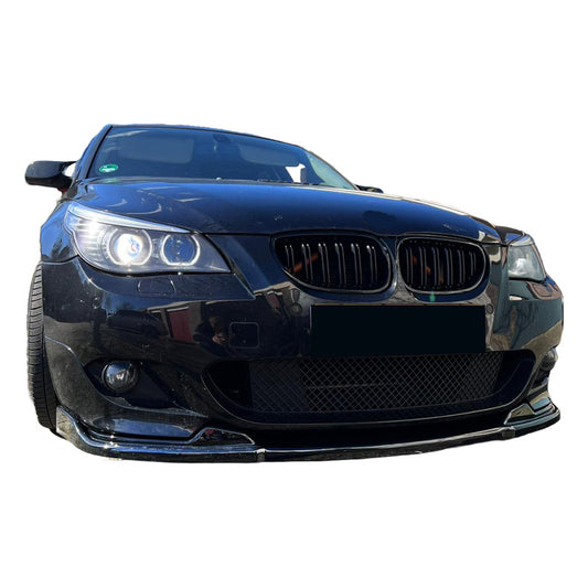 Oneway Frontspoiler passend für BMW 5er E60/E61 M-Pack 2003-2010 - Schwarz glänzend