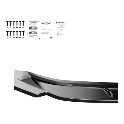 Oneway Frontspoiler passend für Volkswagen Golf VII (7.5) HB/Variant R 2017-2020 - Version 3 - Schwarz glänzend