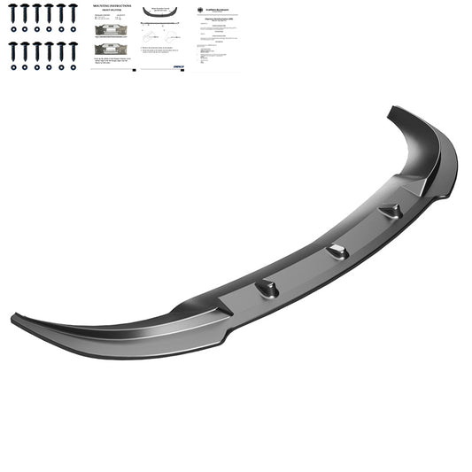 Oneway Frontspoiler passend für Mercedes Sprinter W907 2018- - Version 2 - Schwarz glänzend