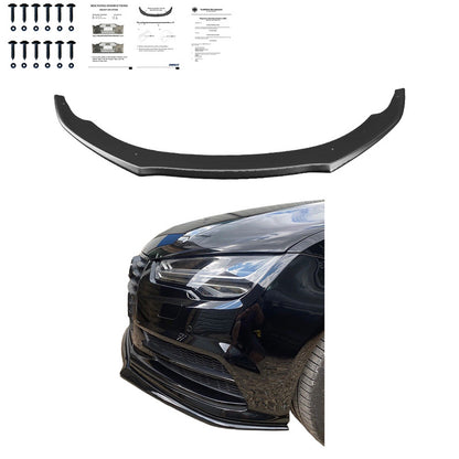 Oneway Frontspoiler passend für Audi A7 S-Line/S7 C7 Facelift 2014-2017 - Schwarz glänzend