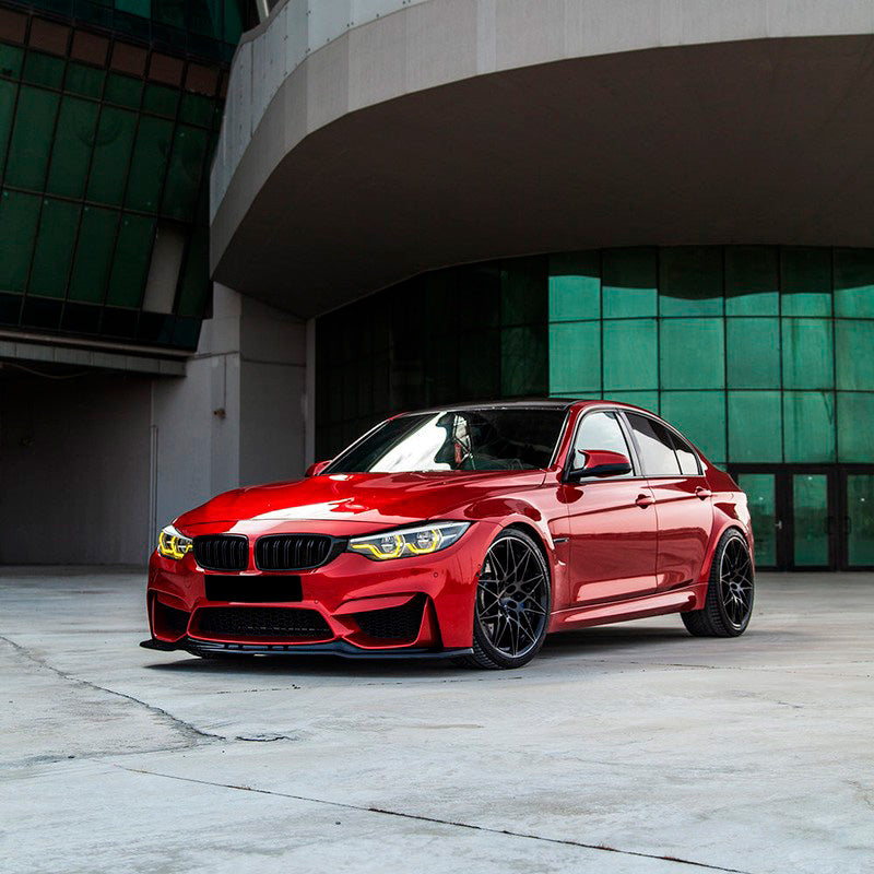 Oneway Frontspoiler passend für BMW M3 F80 2014-2018 - Schwarz glänzend
