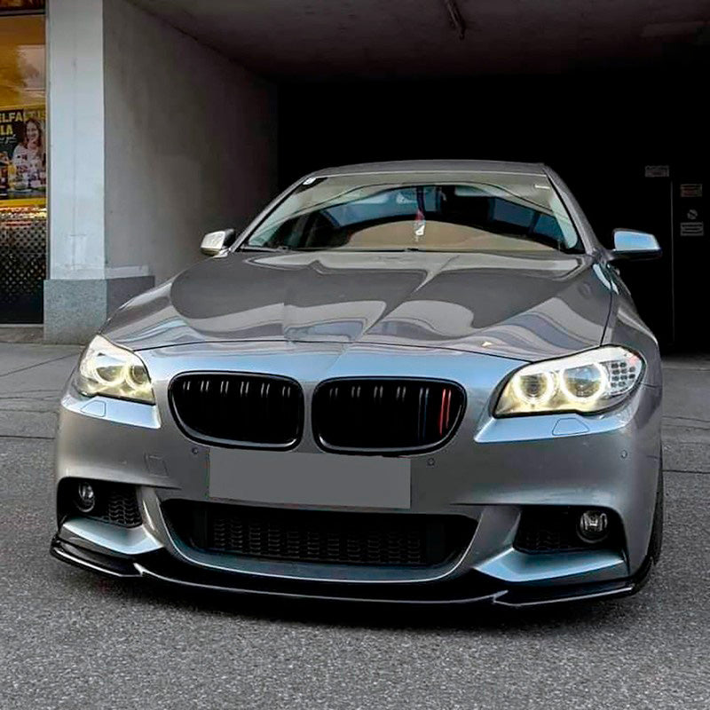 Oneway Frontspoiler passend für BMW 5er F10/F11 M-Pack 2011-2016 - Schwarz glänzend