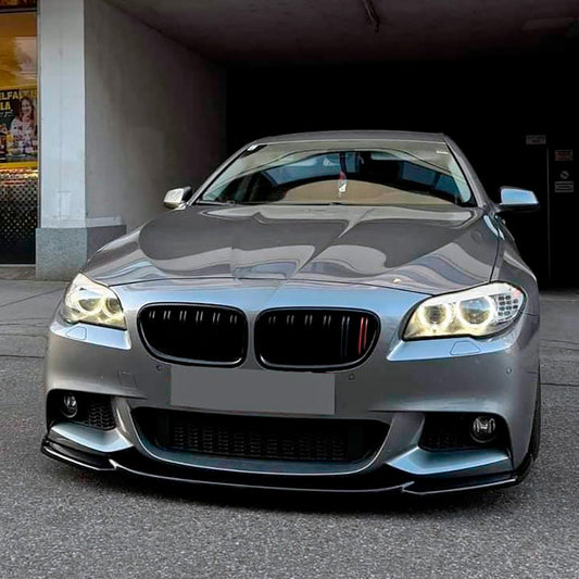 Oneway Frontspoiler passend für BMW 5er F10/F11 M-Pack 2011-2016 - Schwarz glänzend