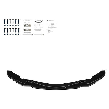 Oneway Frontspoiler passend für BMW 4er F32/F33/F36 M-Pack 2013-2019 - Version 2 - Schwarz glänzend