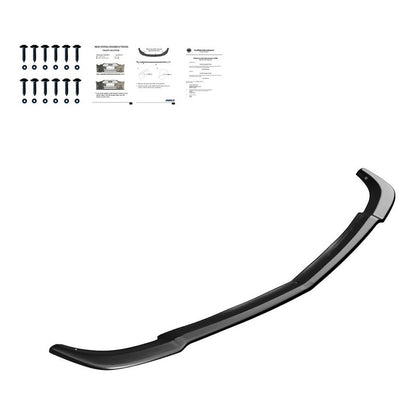 Oneway Frontspoiler passend für Mercedes C-Klasse W204 AMG-Line Facelift 2011-2014 - Schwarz glänzend