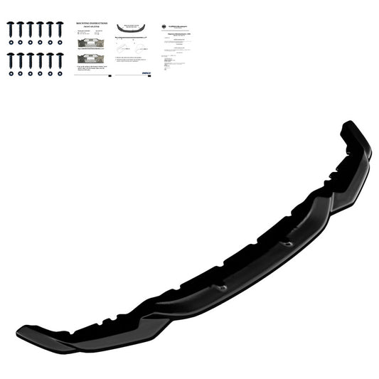 Oneway Frontspoiler passend für BMW M2 F87 2016-2020 - Version 2 - Schwarz glänzend