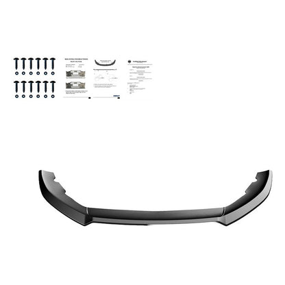 Oneway Frontspoiler passend für Cupra Leon HB/ST 2020-2024 - Version 3 - Schwarz glänzend