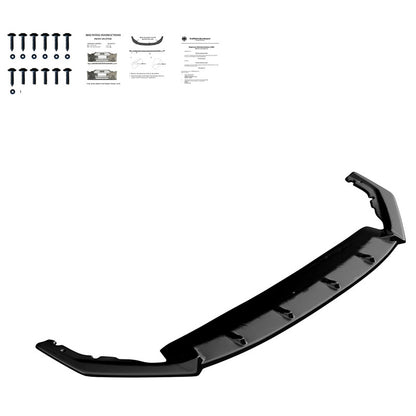 Oneway Frontspoiler passend für Skoda Octavia IV RS HB/Kombi 2020- - Schwarz glänzend