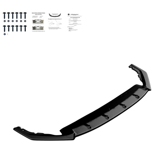 Oneway Frontspoiler passend für Skoda Octavia IV RS HB/Kombi 2020- - Schwarz glänzend