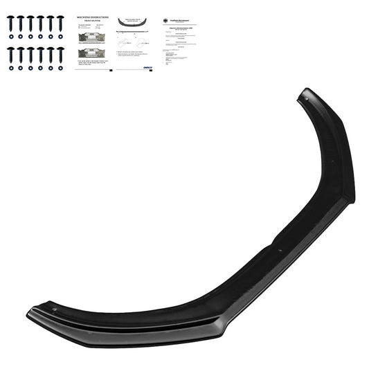 Oneway Frontspoiler passend für Volvo V40 R-Design 2012-2019 - Schwarz glänzend