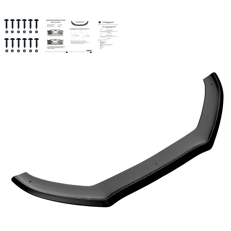 Oneway Frontspoiler passend für Audi A5 S-line/S5 8T Facelift 2011-2016 - Schwarz glänzend
