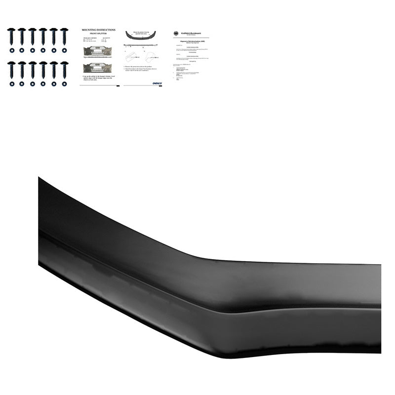 Oneway Frontspoiler passend für Audi A5 S-line/S5 8T Facelift 2011-2016 - Schwarz glänzend