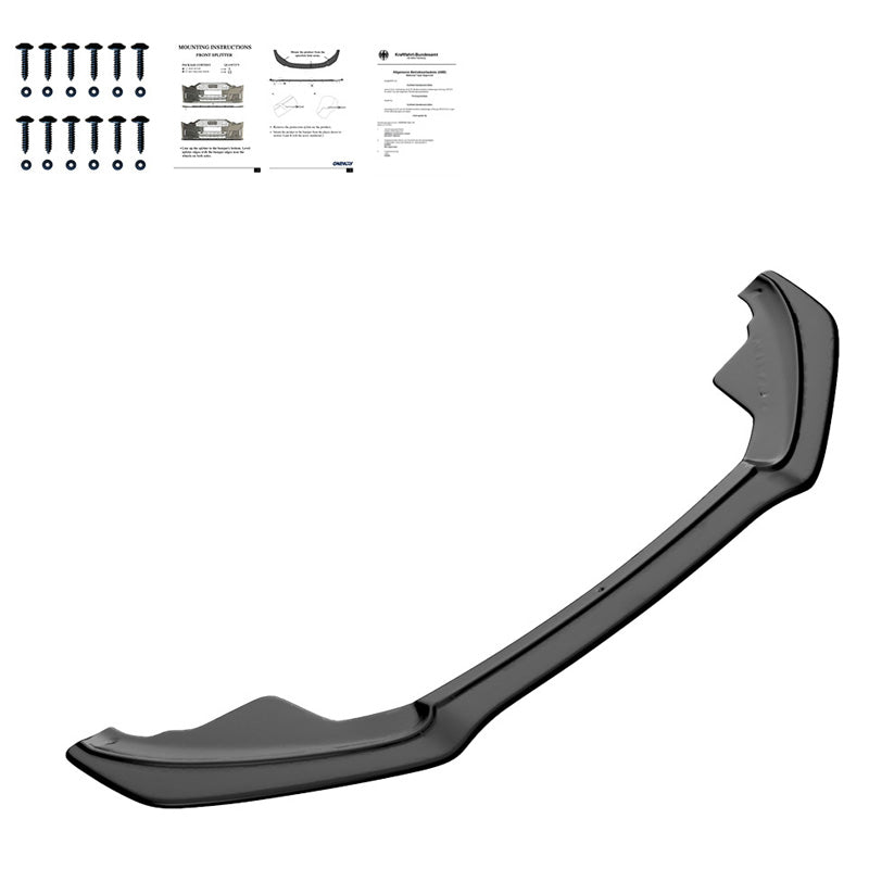 Oneway Frontspoiler passend für Audi A5 S-line/S5 8T 2007-2011 - Schwarz glänzend
