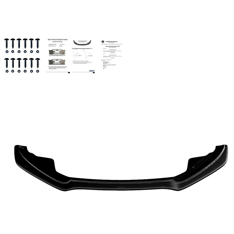 Oneway Frontspoiler passend für Audi A5 S-line/S5 8T 2007-2011 - Schwarz glänzend