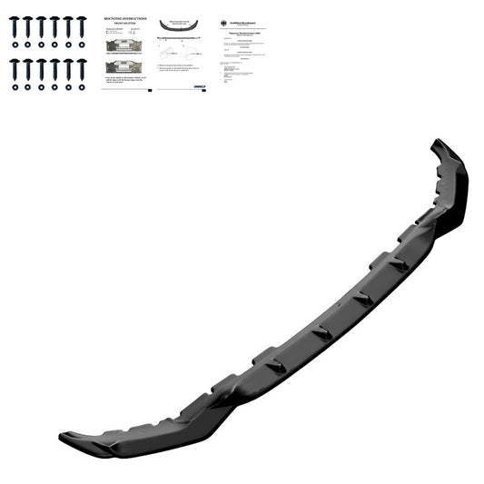 Oneway Frontspoiler passend für BMW X7 M G07 M-Pack 2018-2022 - Schwarz glänzend