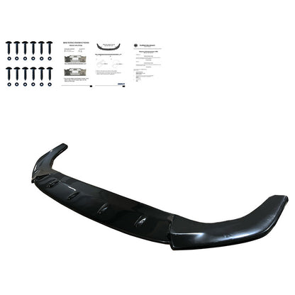 Oneway Frontspoiler passend für Volkswagen Golf VIII HB/Variant GTI/GTE/R Line 2020- - Version 2 - Schwarz glänzend