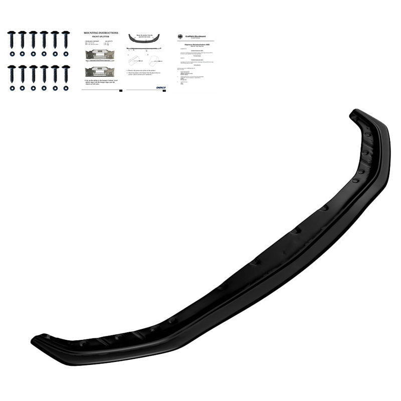 Oneway Frontspoiler passend für BMW 5er G30/G31 M-Pack 2017-2020 - Schwarz glänzend