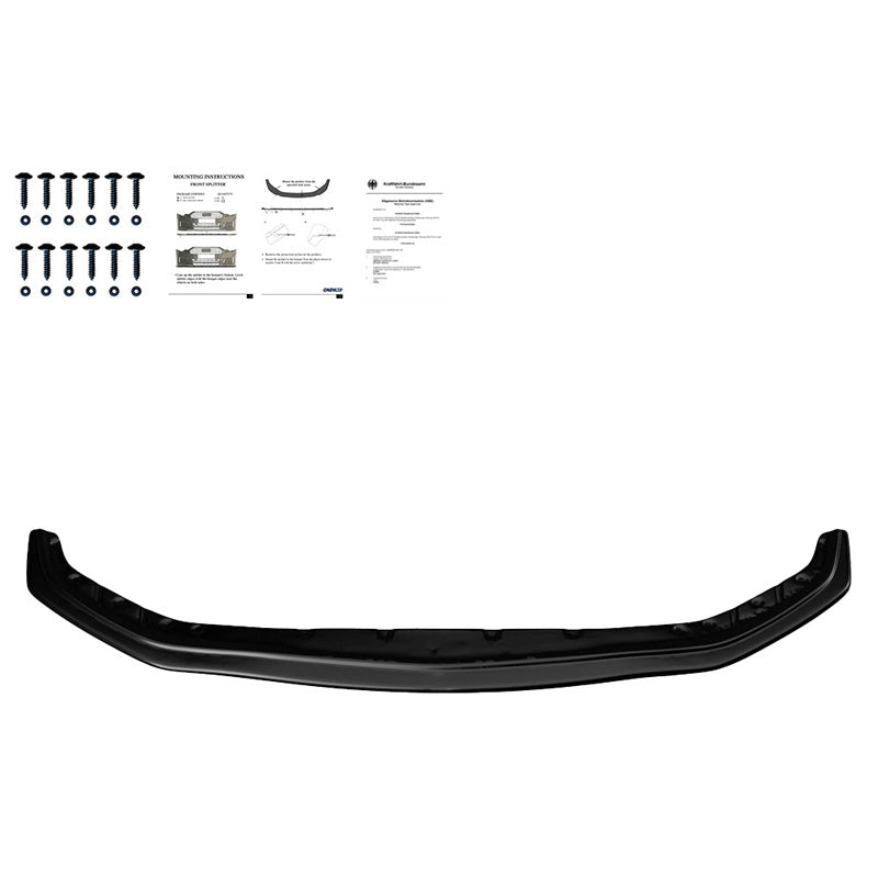 Oneway Frontspoiler passend für BMW 5er G30/G31 M-Pack 2017-2020 - Schwarz glänzend