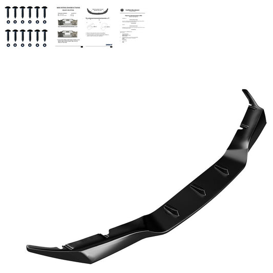Oneway Frontspoiler passend für BMW M5 F90 PreFacelift 2018-2020 - Schwarz glänzend