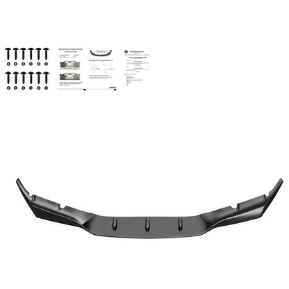 Oneway Frontspoiler passend für BMW M5 F90 PreFacelift 2018-2020 - Schwarz glänzend