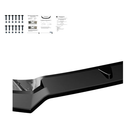 Oneway Frontspoiler passend für Audi S3 8V (Limousine/Cabrio) 2013-2016 - Version 2 - Schwarz glänzend