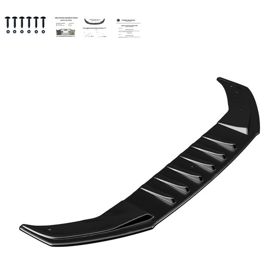 Oneway Frontspoiler passend für Volkswagen Arteon R-line 2017-2020 - Schwarz glänzend