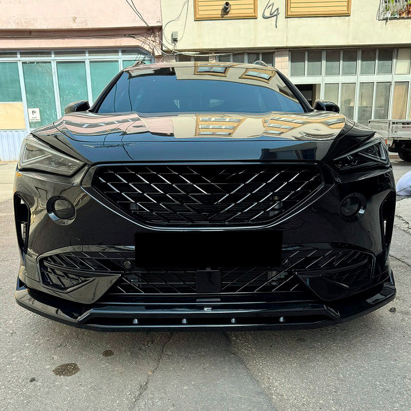 Oneway Frontspoiler passend für Cupra Formentor 2020-2024 exkl. VZ5 - Schwarz glänzend
