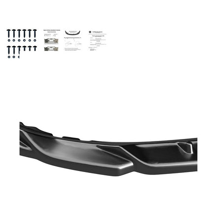 Oneway Frontspoiler passend für Cupra Ateca 2018-2021 & Facelift 2021-2024 - Schwarz glänzend