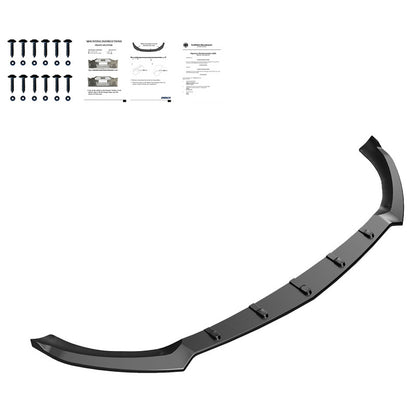 Oneway Frontspoiler passend für Mercedes CLA Coupe AMG-Line C118/X118 2019- - Schwarz glänzend