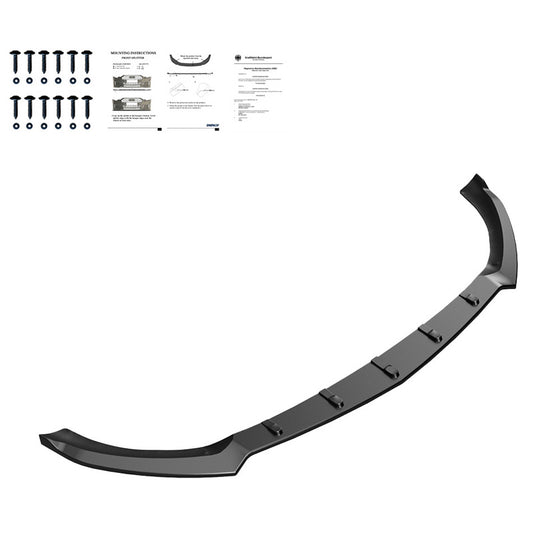 Oneway Frontspoiler passend für Mercedes CLA Coupe AMG-Line C118/X118 2019- - Schwarz glänzend