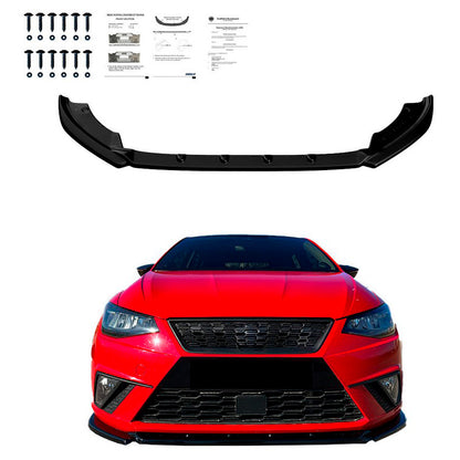 Oneway Frontspoiler passend für Seat Ibiza (6F) 2017- inkl. FR - Schwarz glänzend