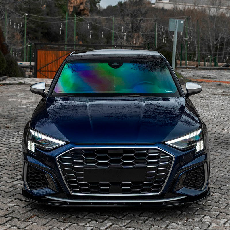 Oneway Frontspoiler passend für Audi A3 S-Line/S3 8Y 2020- - Schwarz glänzend