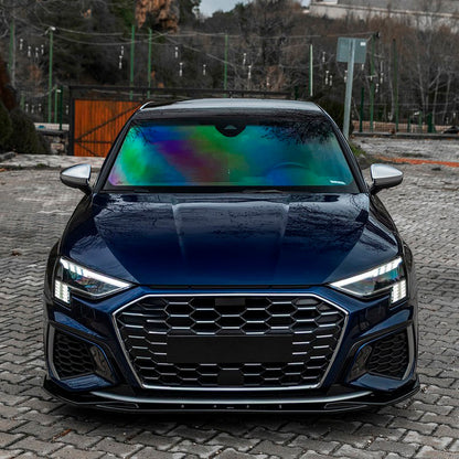 Oneway Frontspoiler passend für Audi A3 S-Line/S3 8Y 2020- - Schwarz glänzend