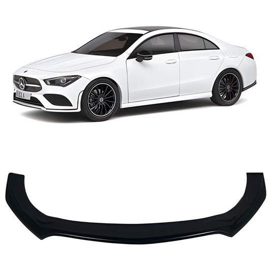Oneway Frontspoiler passend für Mercedes CLA 35 AMG Aero C118 2019- - Schwarz glänzend