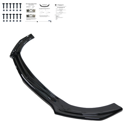 Oneway Frontspoiler passend für Mercedes CLA 35 AMG Aero C118 2019- - Schwarz glänzend