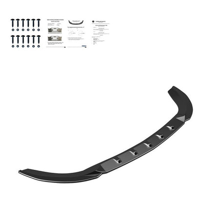 Oneway Frontspoiler passend für Mercedes Vito W447 2014- - Schwarz glänzend
