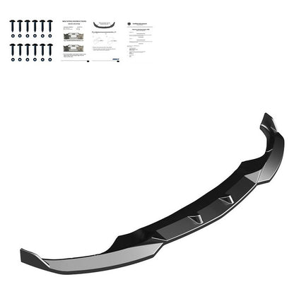 Oneway Frontspoiler passend für BMW iX M-Pack i20 2021- - Schwarz glänzend