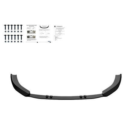 Oneway Frontspoiler passend für Audi RS3 8V Limousine/Sportback Facellift 2017-2020 - Version 3 - Schwarz glänzend