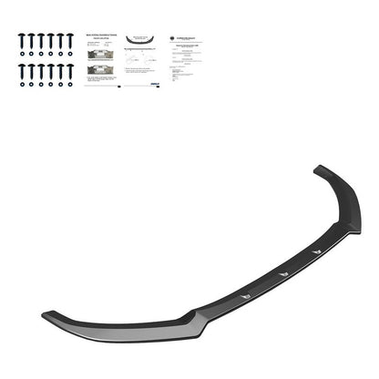 Oneway Frontspoiler passend für Audi S3 Sportback 8V Facelift 2016-2020 - Schwarz glänzend