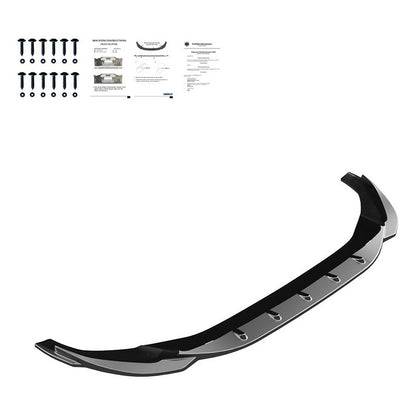 Oneway Frontspoiler passend für Audi A5 S-Line/S5 F5 Facelift 2019- - Schwarz glänzend