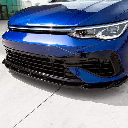 Oneway Frontspoiler passend für Volkswagen Golf VIII HB/Variant R 2020- - Schwarz glänzend