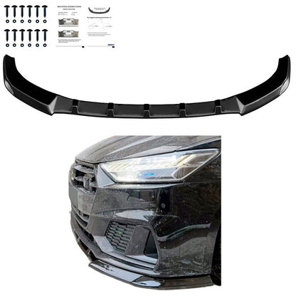 Oneway Frontspoiler passend für Audi A7 S-Line/S7 C8 2018- - Schwarz glänzend