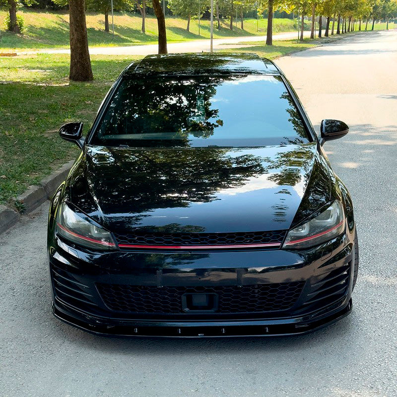 Oneway Frontspoiler passend für Volkswagen Golf VII HB/Variant GTi/GTD 2013-2016 - Schwarz glänzend