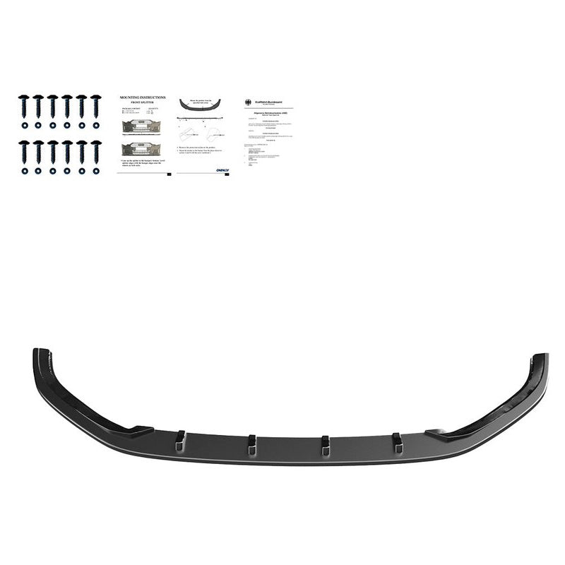 Oneway Frontspoiler passend für Volkswagen Golf VII HB/Variant GTi/GTD 2013-2016 - Schwarz glänzend