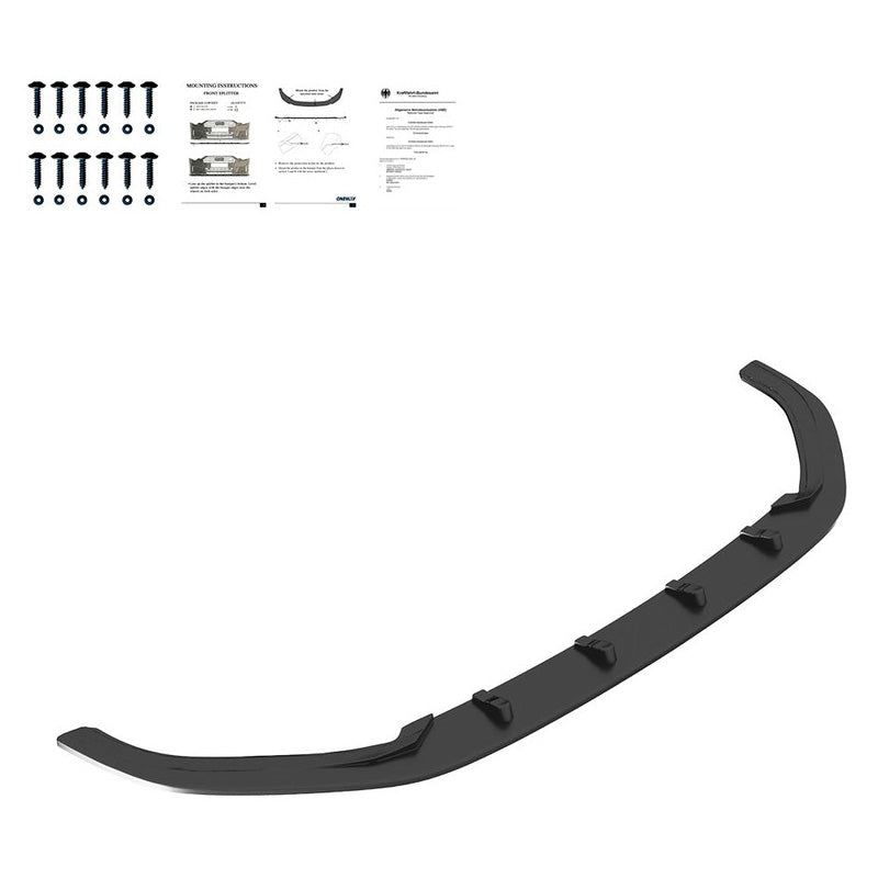 Oneway Frontspoiler passend für Volkswagen Golf VII HB/Variant GTi/GTD 2013-2016 - Schwarz glänzend