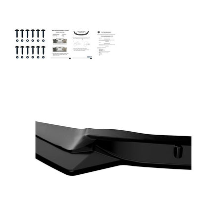 Oneway Frontspoiler passend für Ford Focus ST MK3 HB/Kombi Facelift 2015-2018 - Schwarz glänzend
