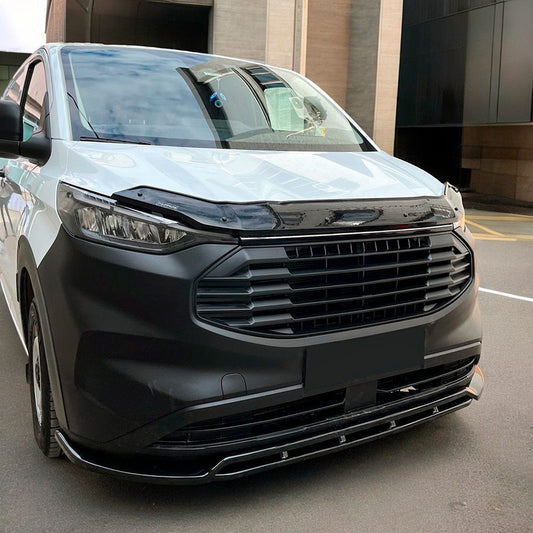 Oneway Frontspoiler passend für Ford Transit Custom MK2 2023- - Version 2 - Schwarz glänzend