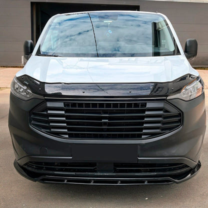 Oneway Frontspoiler passend für Ford Transit Custom MK2 2023- - Version 2 - Schwarz glänzend